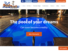 Tablet Screenshot of pooltechsplash.com